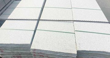 信阳芝麻白毛板，石材毛板