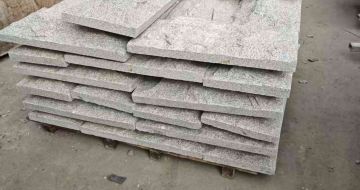 信阳芝麻白蘑菇石，自然面