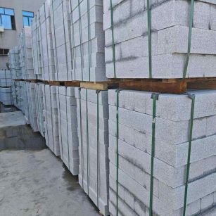 信阳芝麻白路牙石，路侧石