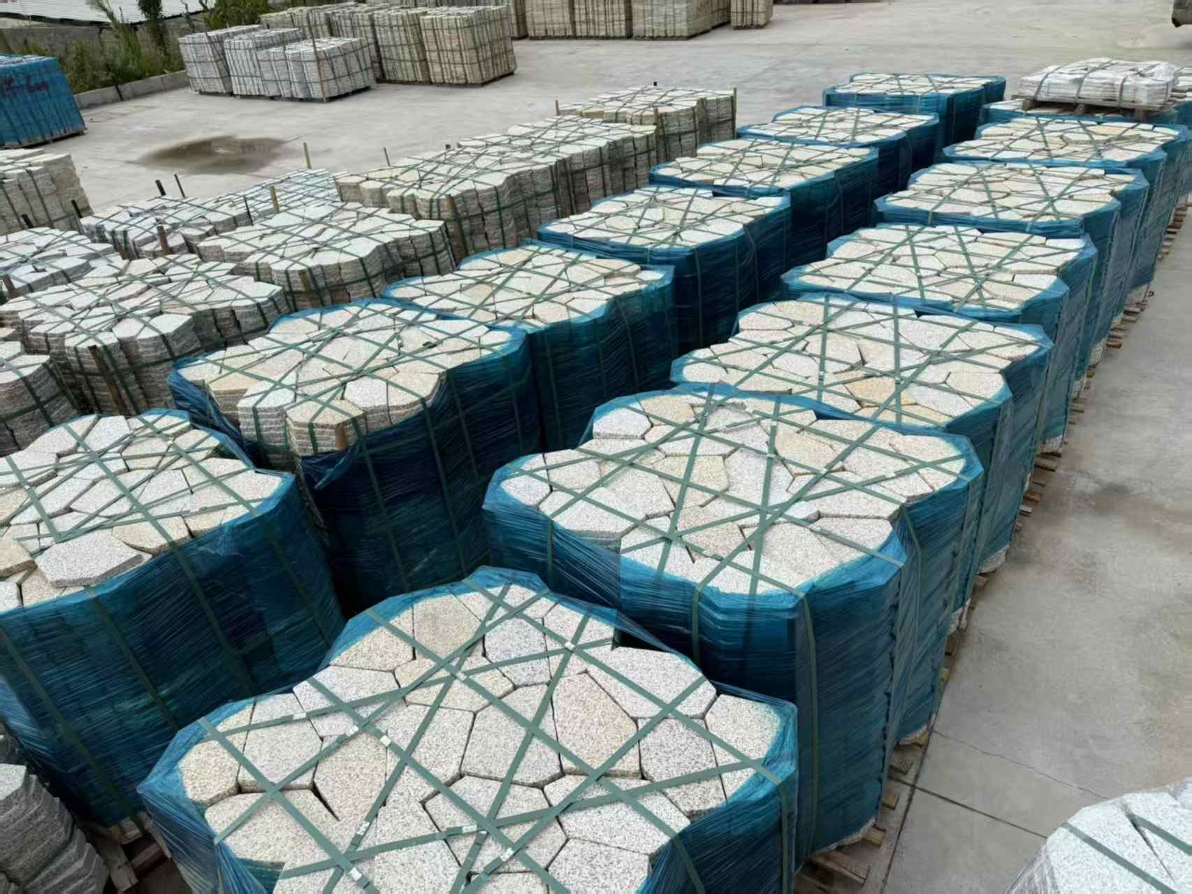 信阳黄金麻冰裂纹 碎拼