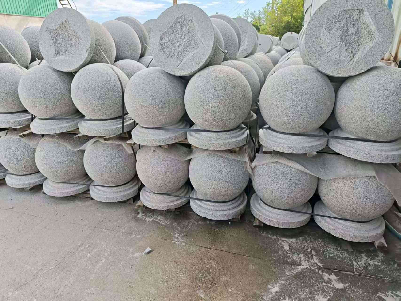 信阳圆球石球挡车球